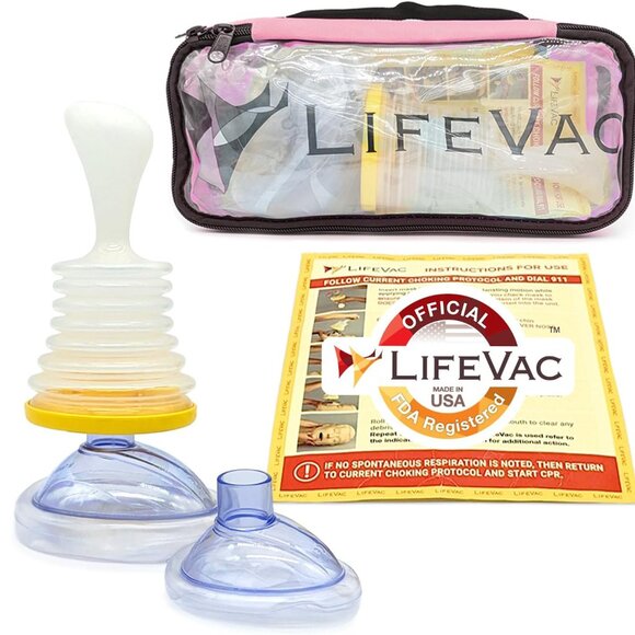 Pink Lifevac Travel Kit - Great Baby Shower Gift - Picture 1 of 4